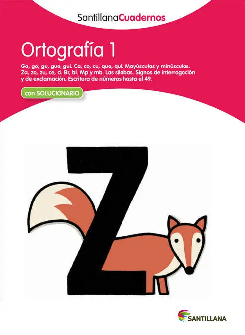Cuad. Ortografia 1 Santillana
