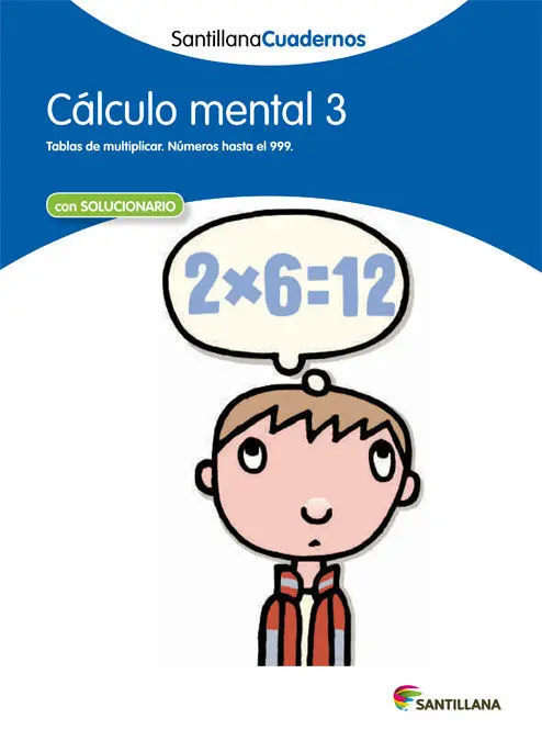 Cuad. Calculo Mental 3 Santillana