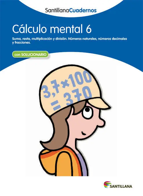 Cuad. Calculo Mental 6 Santillana