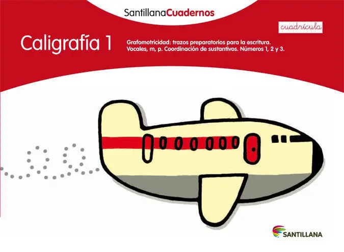 Cuad. Caligrafia Cuadricula 1 Santillana