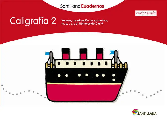 Cuad. Caligrafia Cuadricula 2 Santillana