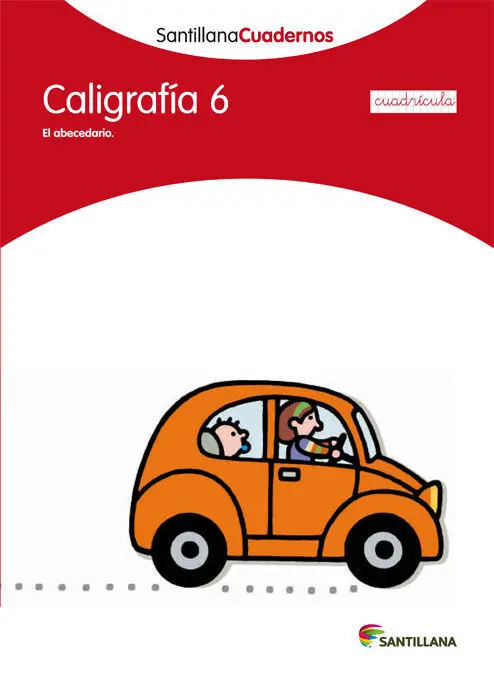 Cuad. Caligrafia Cuadricula 6 Santillana