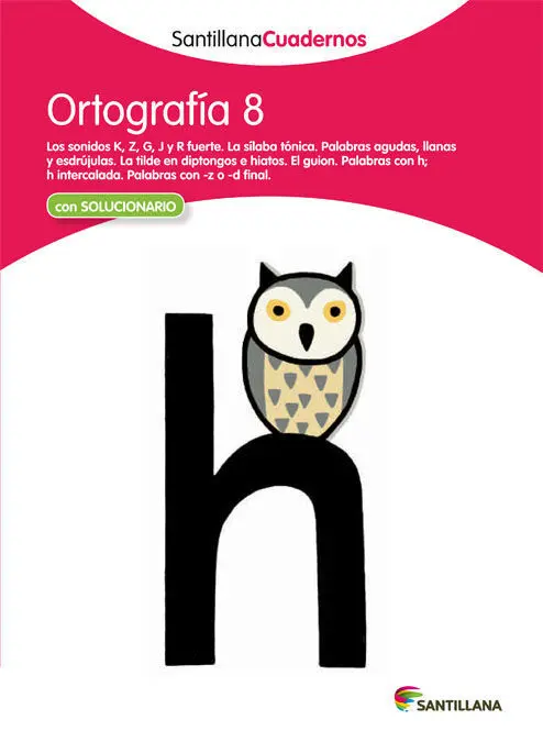 Cuad. Ortografia 8 Santillana