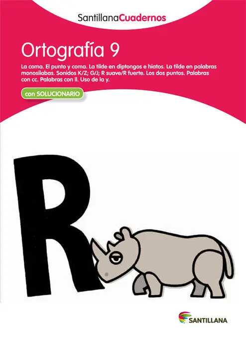 Cuad. Ortografia 9 Santillana