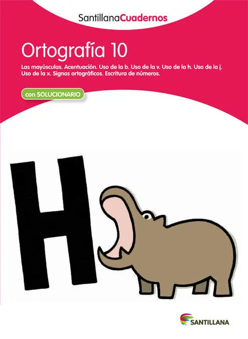 Cuad. Ortografia 10 Santillana