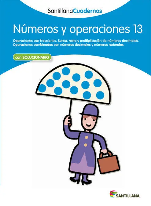 Cuad. Numeros y Operaciones 13 Santillana