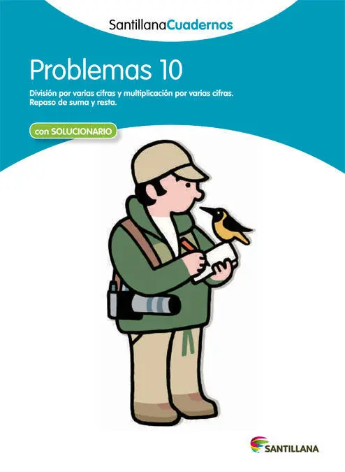 Cuad. Problemas 10 Santillana