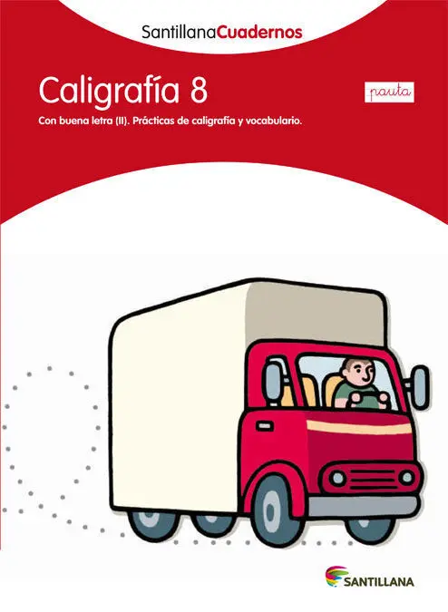 Cuad. Caligrafia Pauta 8 Santillana