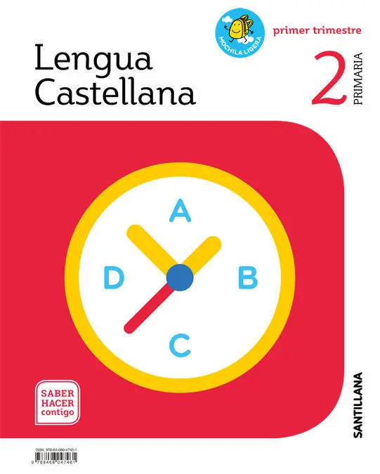 Lengua Castellana, Mochila Ligera, 2 Primaria, Primer Trimestre, Saber Hacer Contigo