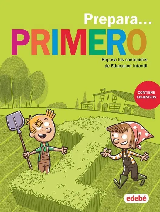 Cuaderno 5Años 19 Prepara Primero (Con Adhesivos)