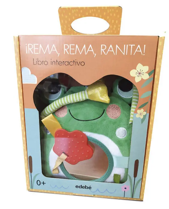Rema Rema Ranita Libro Interactivo para Bebes