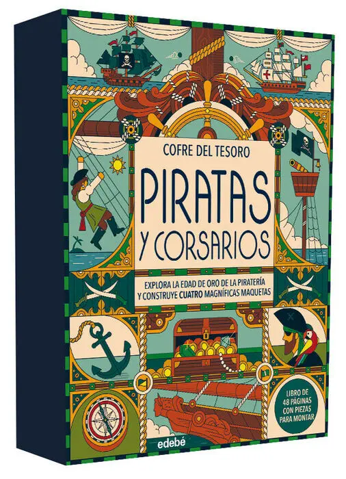 Cofre del Tesoro Piratas y Corsarios