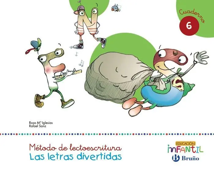 Letras Divertidas Cuad. 6 Ei 5Años 16 Lectoescritur