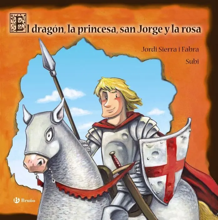 El Dragon, la Princesa, San Jorge y la Rosa Jordi