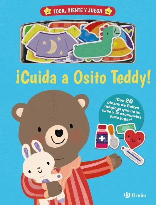 Toca, Siente y Juega. ¡Cuida a Osito Teddy!