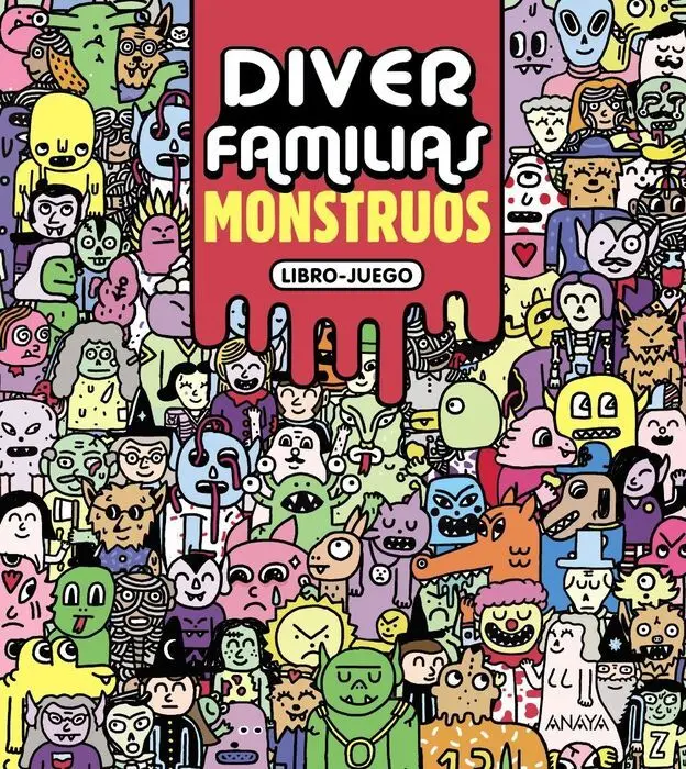 Diver Familias Monstruos Libro-Juego