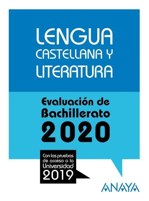 Selectividad Lengua Castellana 2020