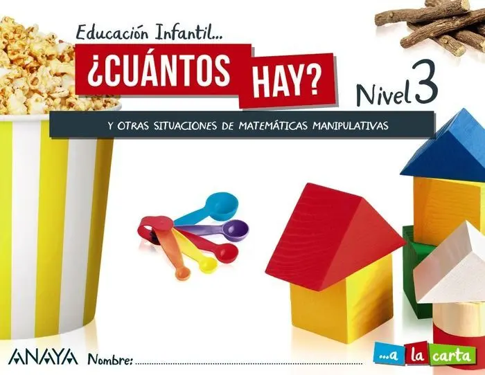 ¿Cuántos Hay? Nivel 3 5 Años. A la Carta 2021