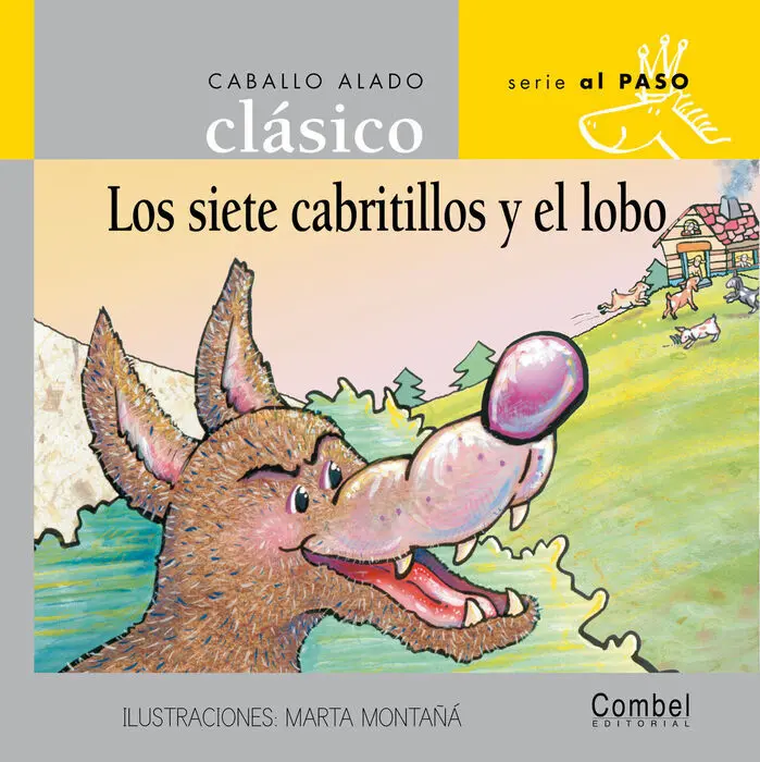 Siete Cabritillos y el Lobo Mayusculas Clasicos