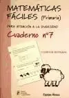 Cuad. Matematicas Faciles Nº7 Equipo Abaco