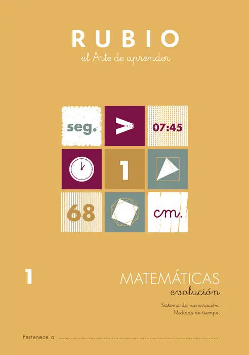 Cuaderno Rubio 1 Evolucion Matematicas