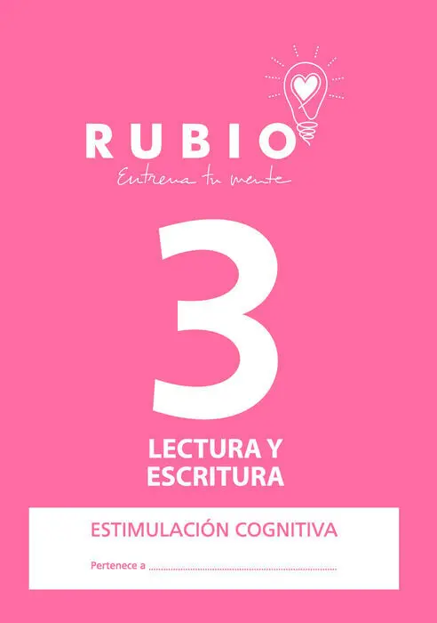 Cuad. Rubio Estimulacion Cognitiva 3 Lectura y Esc