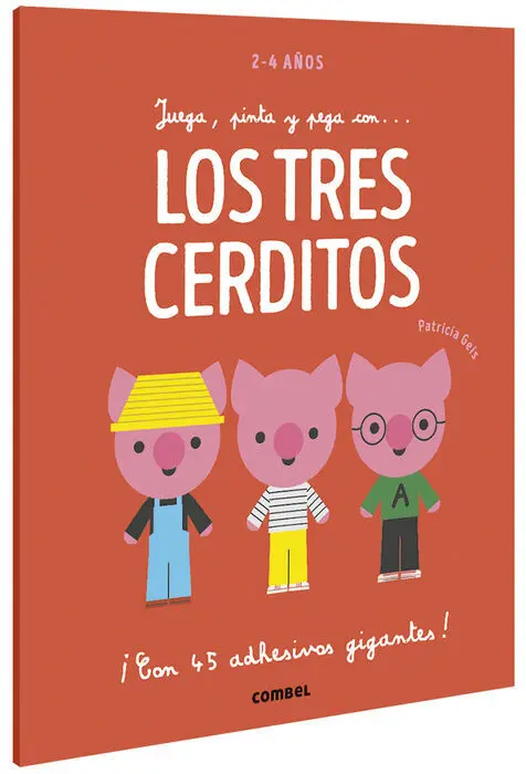 Juega, Pinta y Pega con... Los Tres Cerditos