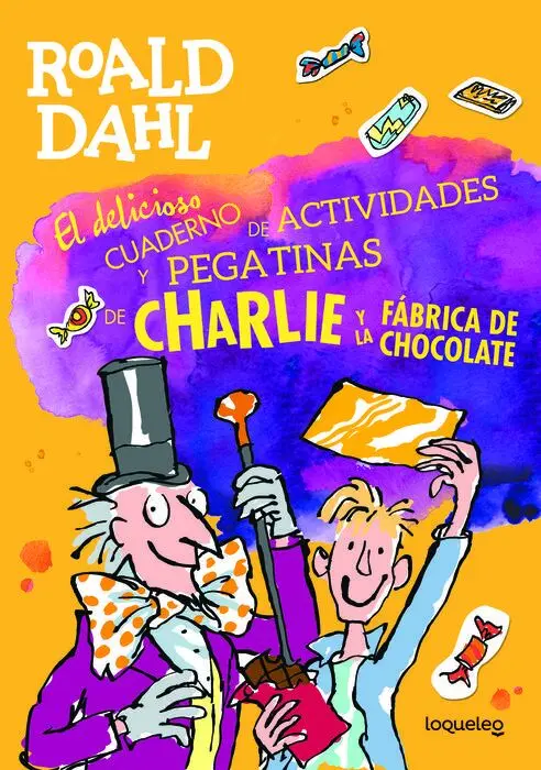 El Delicioso Cuaderno de Actividades y Pegatinas de Charlie y la Fábrica de Choc