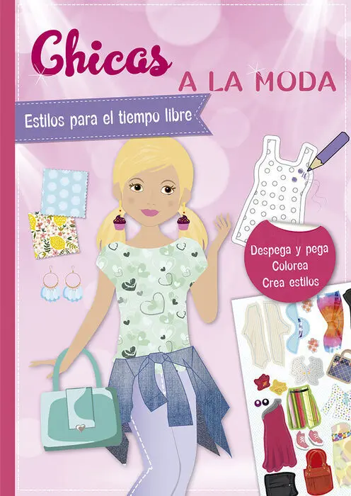 Pegatinas. Chicas a la Moda. Estilos para el Tiempo Libre