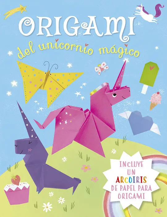 Origami el Unicornio Magico