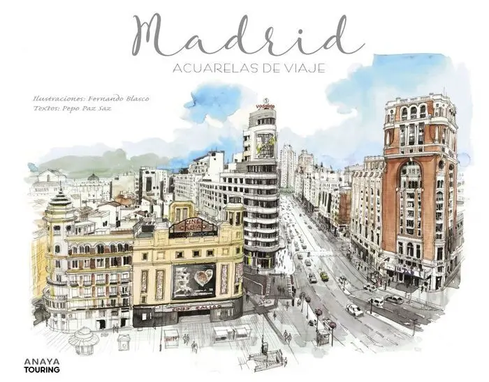 Madrid Acuarelas de Viaje
