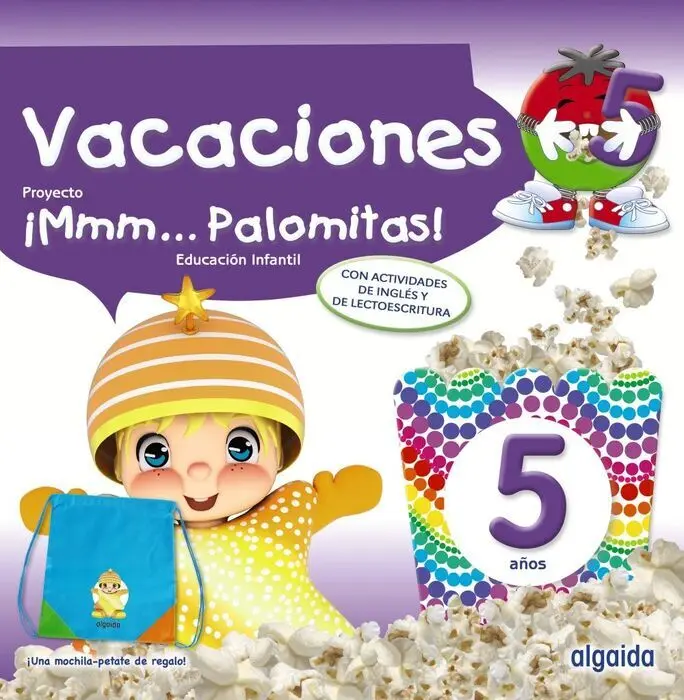 ¡Mmm... Palomitas! 5 Años. Cuaderno de Vacaciones