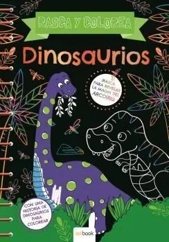 Rasca y Colorea Dinosaurios