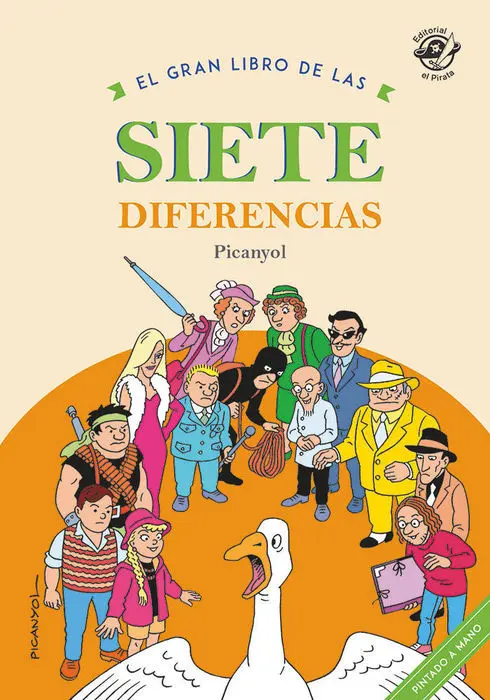 El Gran Libro de las Siete Diferencias: Libro para Buscar Diferencias