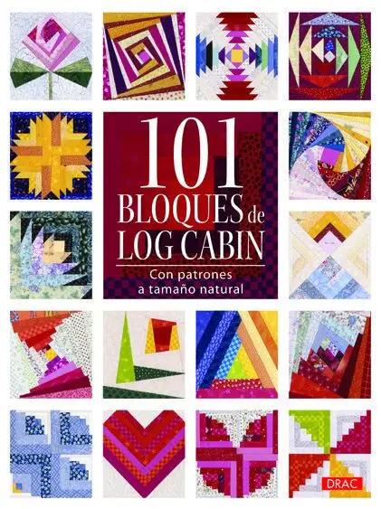 101 Bloques de Log Cabin