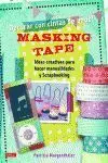 Decorar con Cintas de Papel Masking Tape