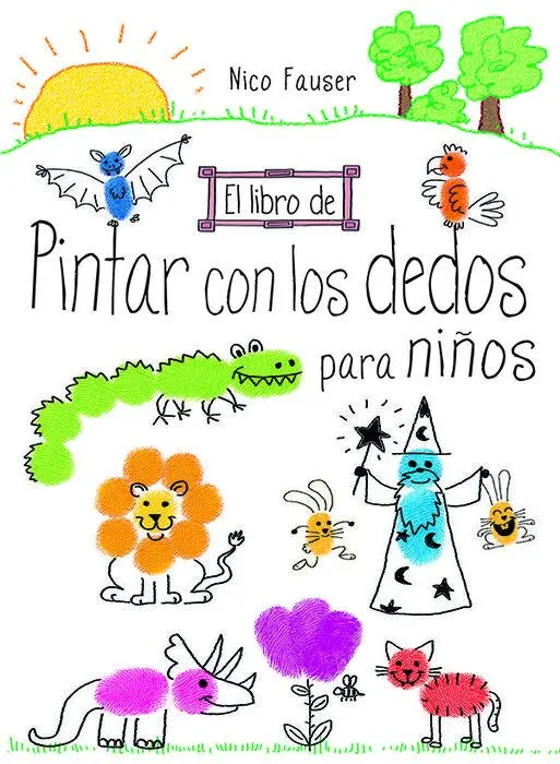 Pintar con los Dedos para Niños Nico Fauser