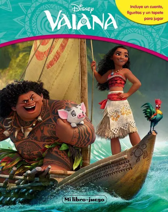 Vaiana mi Libro Juego