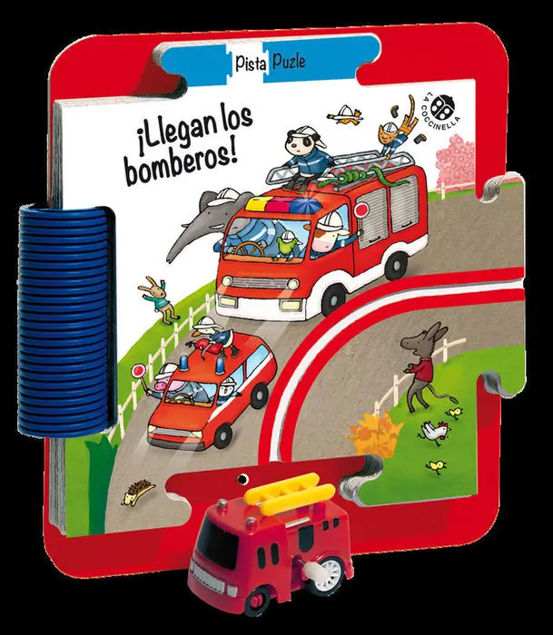 Llegan los Bomberos Pista Puzle