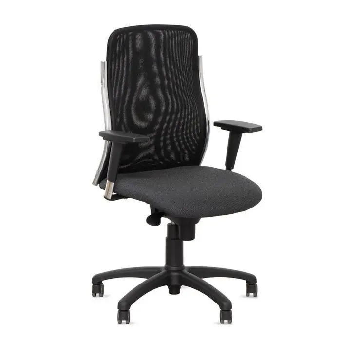 Silla Luna Plus G B/Reg Sincro Asiento Polipiel Crema, Rejilla Negra