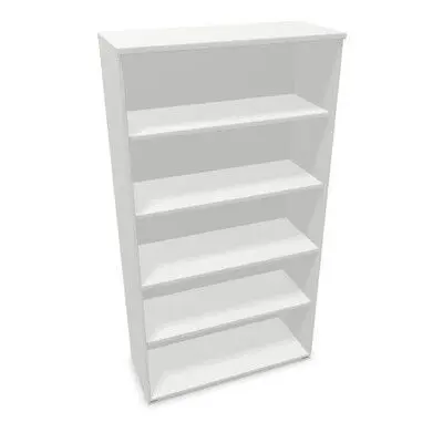 Armario Modular Ar151 185X42X100 Laterales, Base, Lejas Melamina Blanca