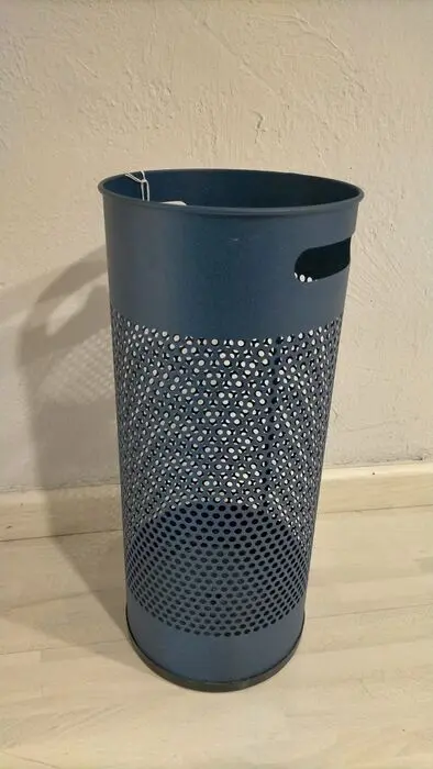 Paragüero Metalico Perforado G11 Azul