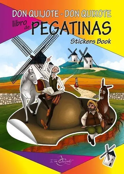 Don Quijote-Don Quixote Libro de Pegatinas
