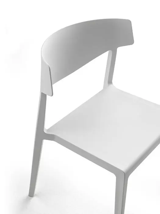 Silla Wing Polipropileno Blanco