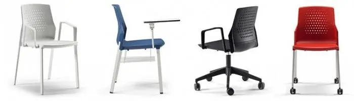 Silla Uka Gas Blanca C/B Xuk31100N Rueda Blanda