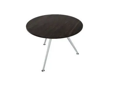 Mesa Arkitek Auxiliar D100, Estructura Aluminizado, Melamina Fresno W70214