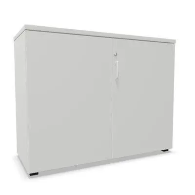 Armario Modular Ar123 78X42X100 Puerta Baja, C/Cerradura, Melamina Blanca