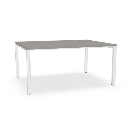 Mesa de Reunión 160X120 Vr45F015 Estr. Blanco Gris Coco