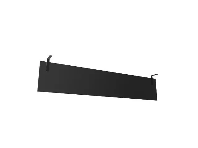 Faldon Melamina 165X28 Mesas Prisma 200/220 Negro Pmp36808