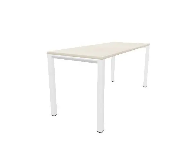 Mesa Vital-Pro Vr614F011 Melamina Acacia/Estruc. Blanca